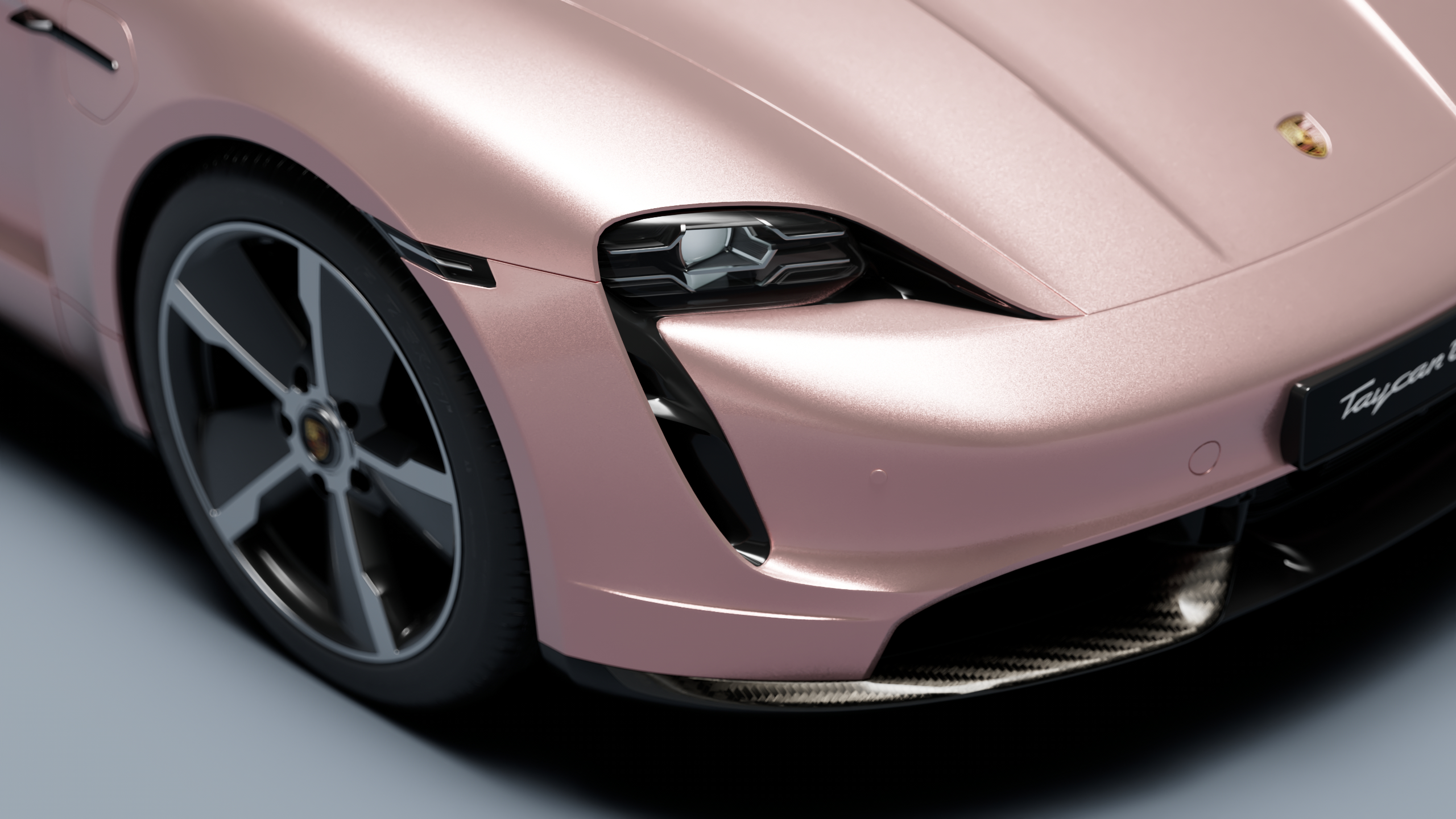 保时捷 Taycan 细节视图